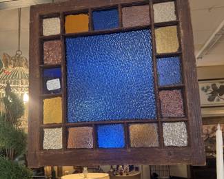 beautiful colorful stained glass