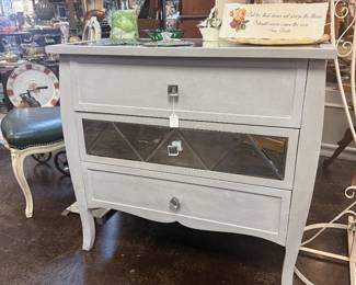 mirrored night stand