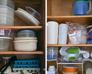 137 largelottupperwareplasticfoodstorag