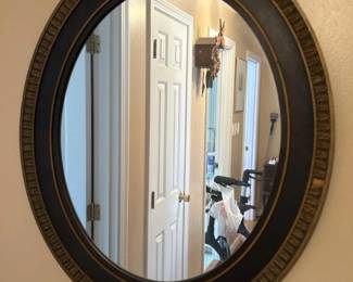 282 vintageovalwallmirrorwithornatewoo