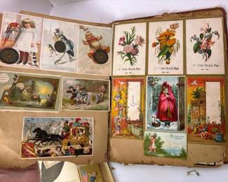 221 scrapbookofadorablevintagecardsand