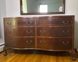 268 frenchprovincialstyle6drawerwooden