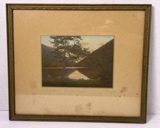 576 13x105framedhandcoloredlandscape