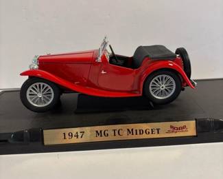 292 1947mgtcredmidget118scalediecast