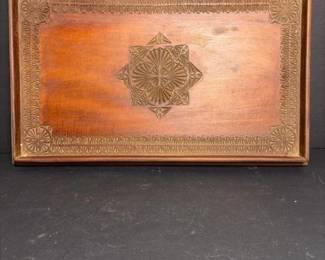 384 handcarvedwoodentray18x105geometri