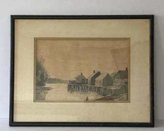 323 framedcoastalvillageprintjonesportm