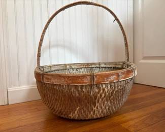 255 largehandwovenwickergatheringbasket