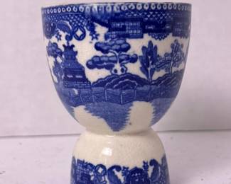 238 vintageceramicblueandwhitewillowpa