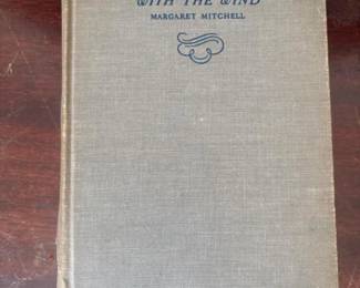 254 vintage1937hardcovercopyofgonewith