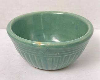 136 vintageribbedaquastonewarebowl
