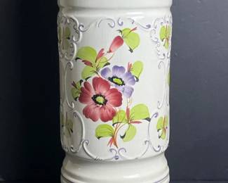 206 handpaintedmulticolorfloralceramicf