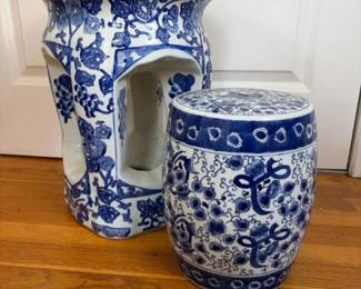 201 threehandscorpbluewhiteporcelainga