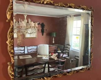 003 largeornategoldrococowallmirrorwit