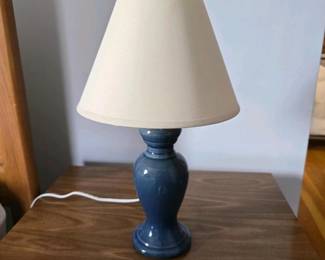419 blueceramictablelamp16height