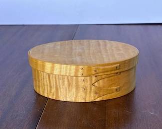 515 vintageshakerstyleovalbentwoodboxh