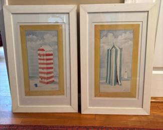 298 26x16pairofframedpbrentsignedbe