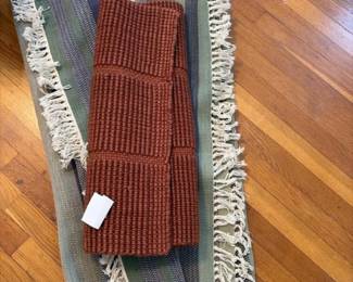 543 setof2handwoven5x3stripedarearug
