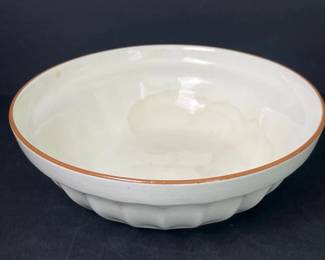 138 vintagestanglpotterycreamandorange