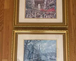 053 setof2215x175framedparisartpr
