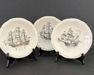 097 trioofrorstrandswedishporcelainplat