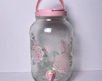 225 cutepinkfloralprintglassbeveragedi