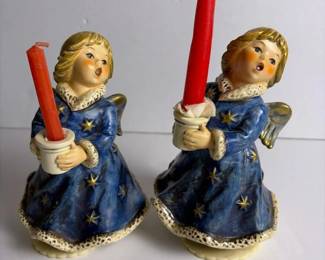162 goebelhummelangelcandleholderspairh