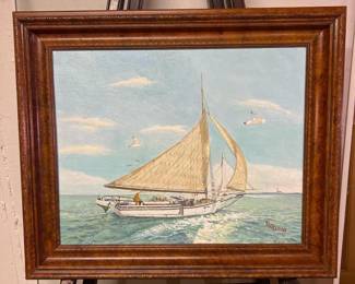 001 framedpaintingheadingoutbyralphcd