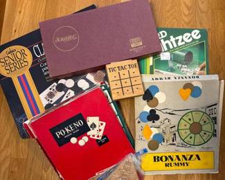 288 vintageboardcardgameslotscrabblebo