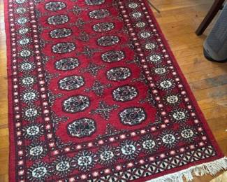 036 61x37handknottedpakistanibokharaa