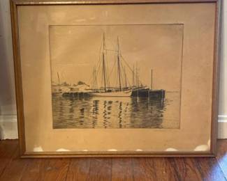 315 royfkauffman1934signedharborartpr