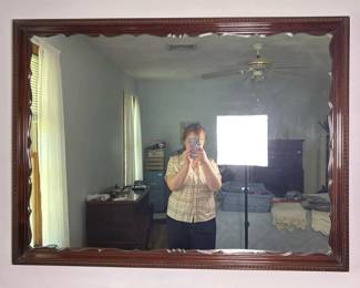 269 large47x35wallmirrorwithbrowncarve