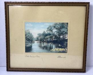 146 115x10framedhandcoloredphotograph