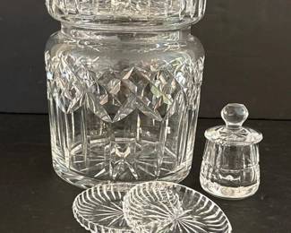 090 twowaterfordcrystalliddedjarswitht