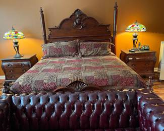 Queen Bed, Chesterton Sofa