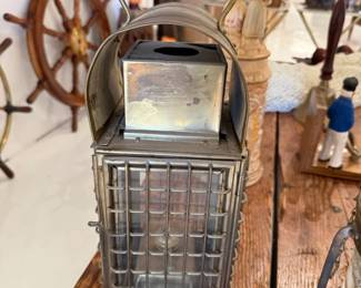 Vintage Ship Lantern