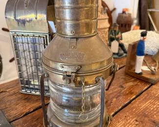 Vintage Ship Lantern