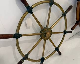 Antique Ship Wheel