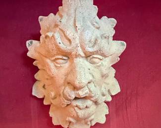 Greenman Face Wall Plaque
