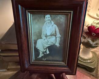 Vintage Framed Portrait Photograph