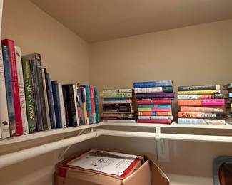Collection of Assorted Fiction Books by Popular Authors