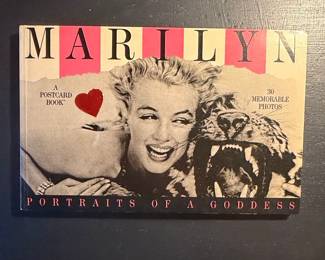 Marilyn: Portraits of a Goddess Postcard Book by John Marriott