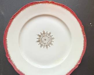 LS&S Carlsbad Austria "S&S" Porcelain Plate