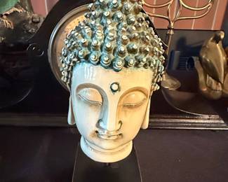 Buddha Head Figurine