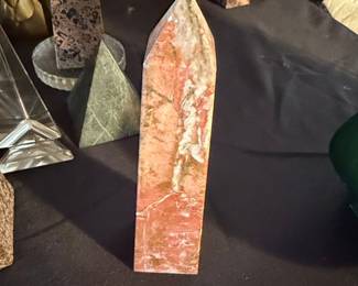 Polished Rhodochrosite Obelisk