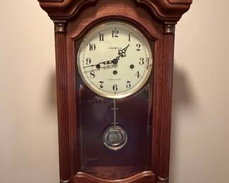 Howard Miller 613-231 Cherry Bordeaux Westminster Chime Wall Clock