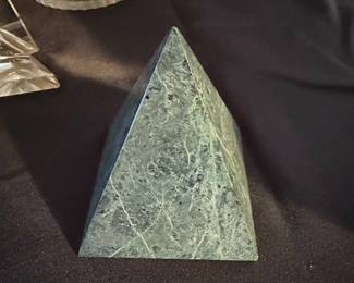 Green Marble Pyramid