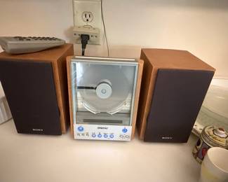 Sony CMT-EX1 Vertical Loading CD Mini Hi-Fi System