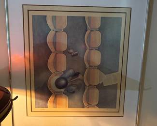 "The Musician" Limited Edition Lithograph by J. Seeman