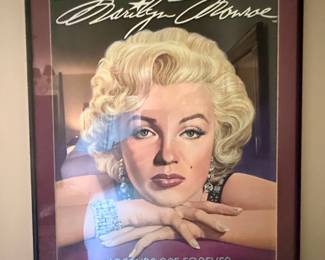 Marilyn Monroe "Legends Are Forever" Framed Print