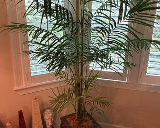 Artificial Areca Palm Tree in Decorative Pot